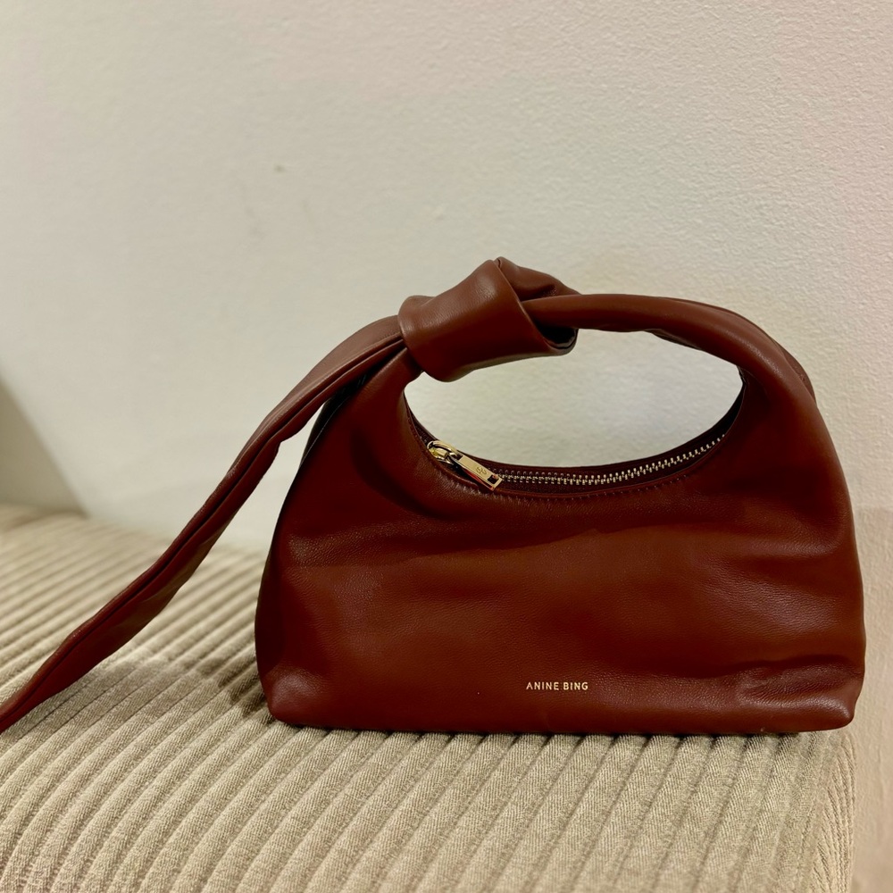 Anine Bing mini grace in cherry red